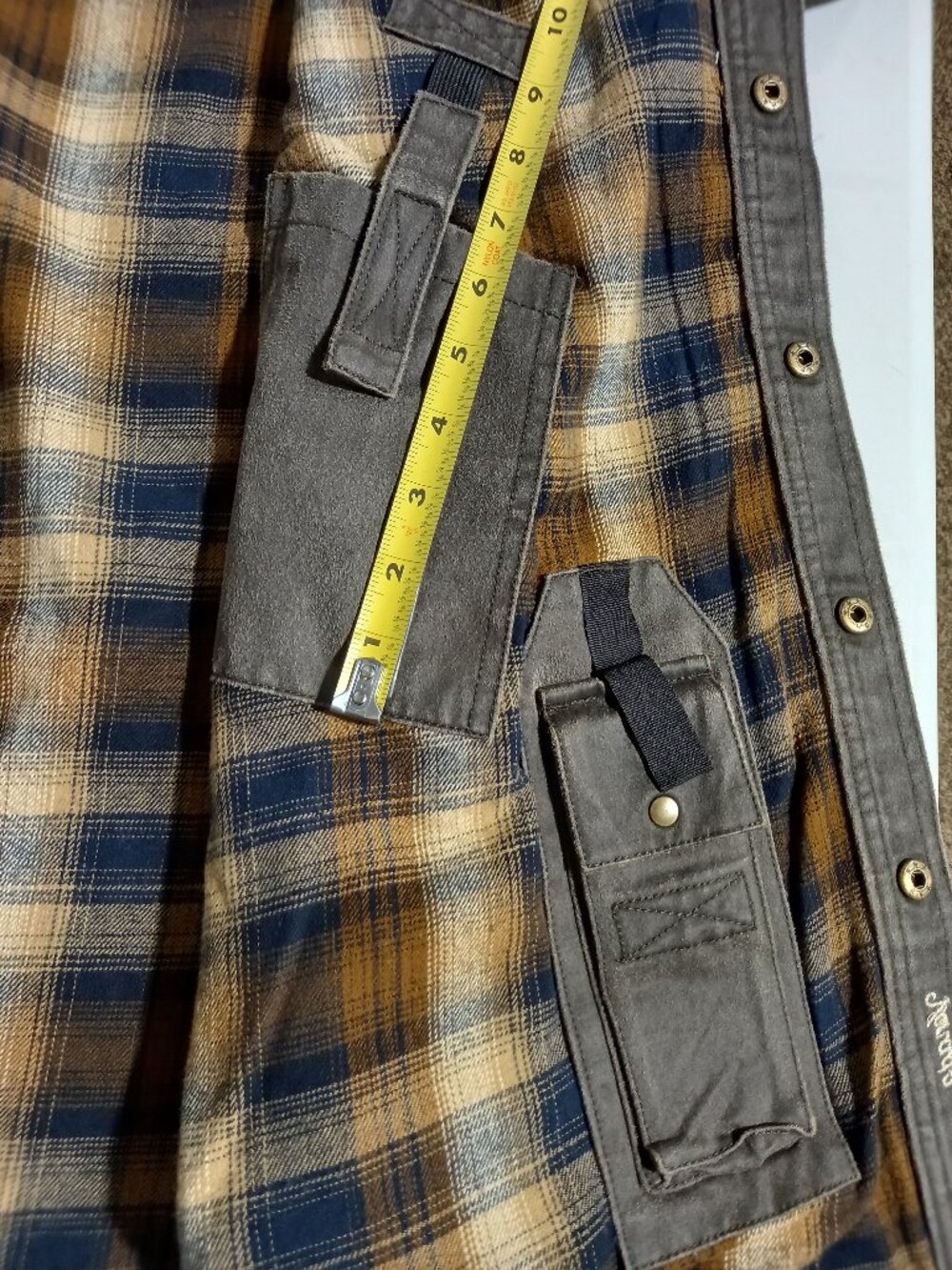 Bountyman Concealed Carry Shirt Jacket - Brown | Large - Picture 5 of 7